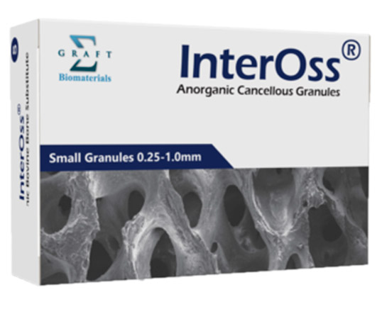 IOSG025 InterOss губчатые гранулы 0,25-1 mm, 0,25 g./0,53сс 